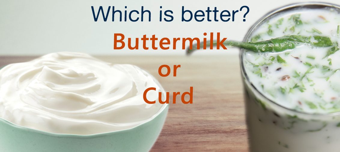 Is Curd Better - Butter Milk Better than on MilkandMore.Com